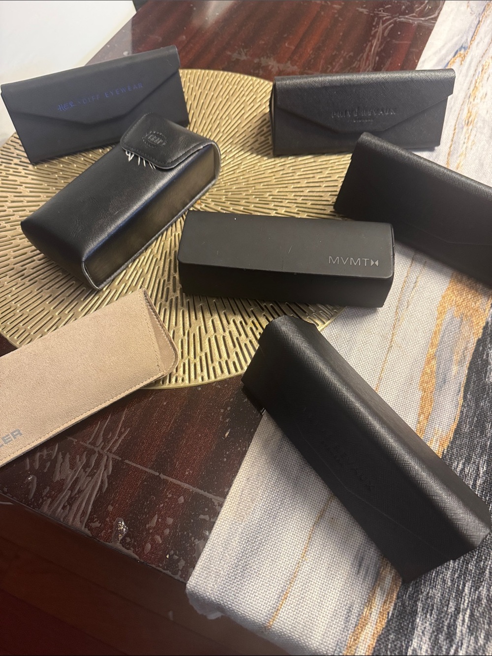 Sunglass cases multi- brands